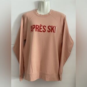 Après Ski Men's Crewneck Sweater - Soft Pink